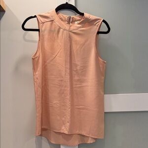 Paper Crane Sleeveless Blush Blouse